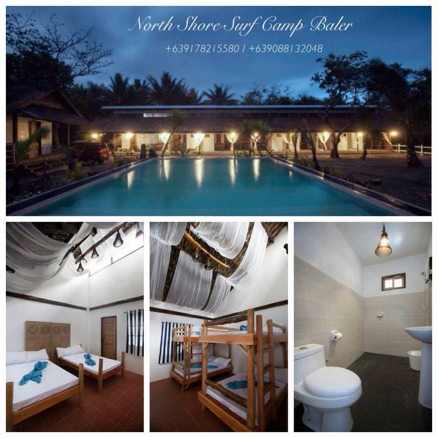 Hôtel North Shore Surf Camp à Baler Extérieur photo